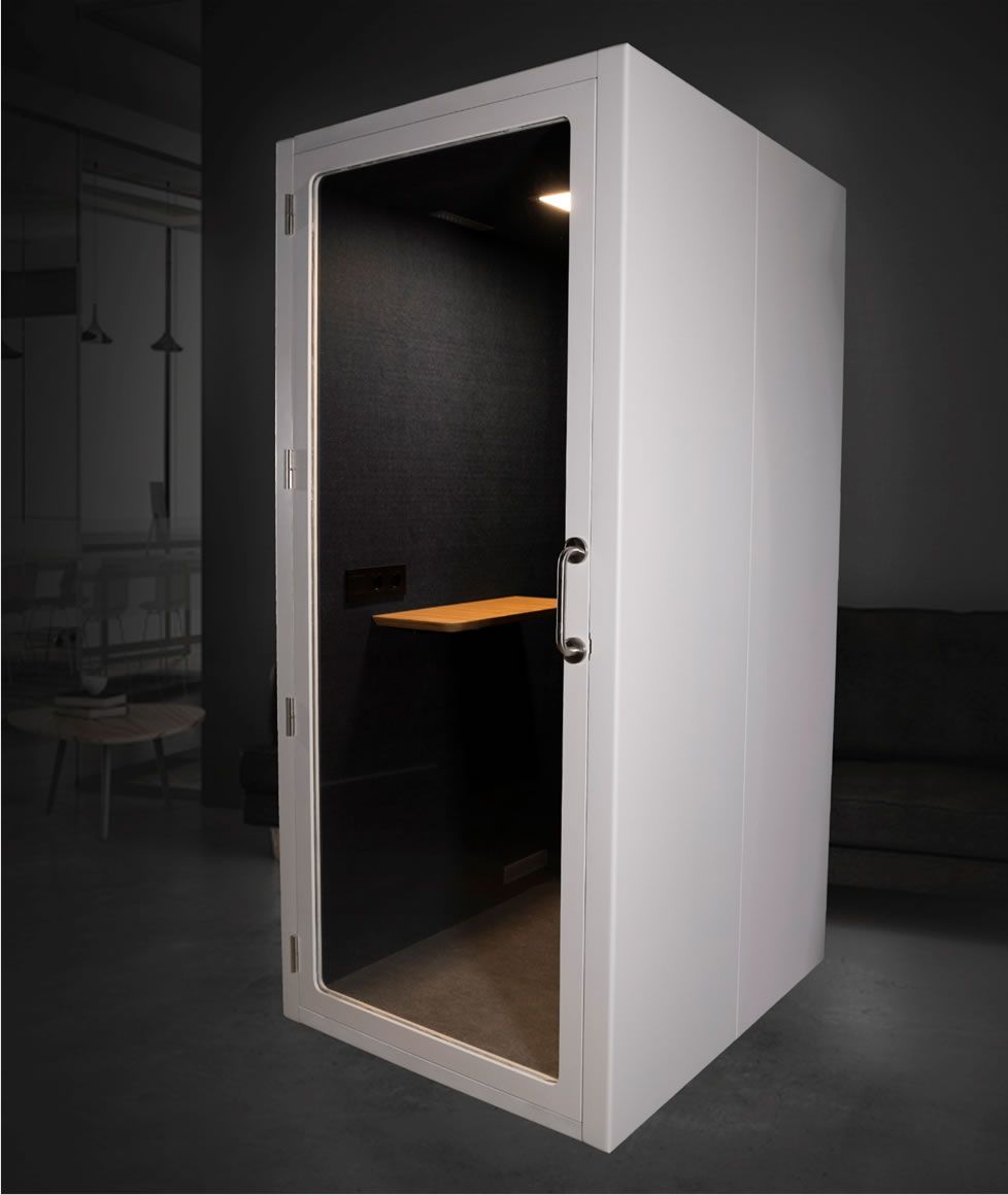 Detalle cabina insonorizada