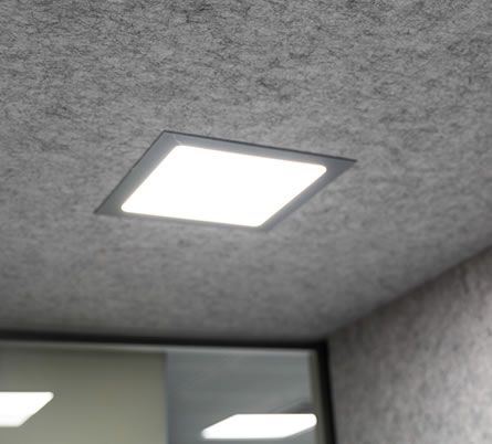 Iluminación cabina acústica